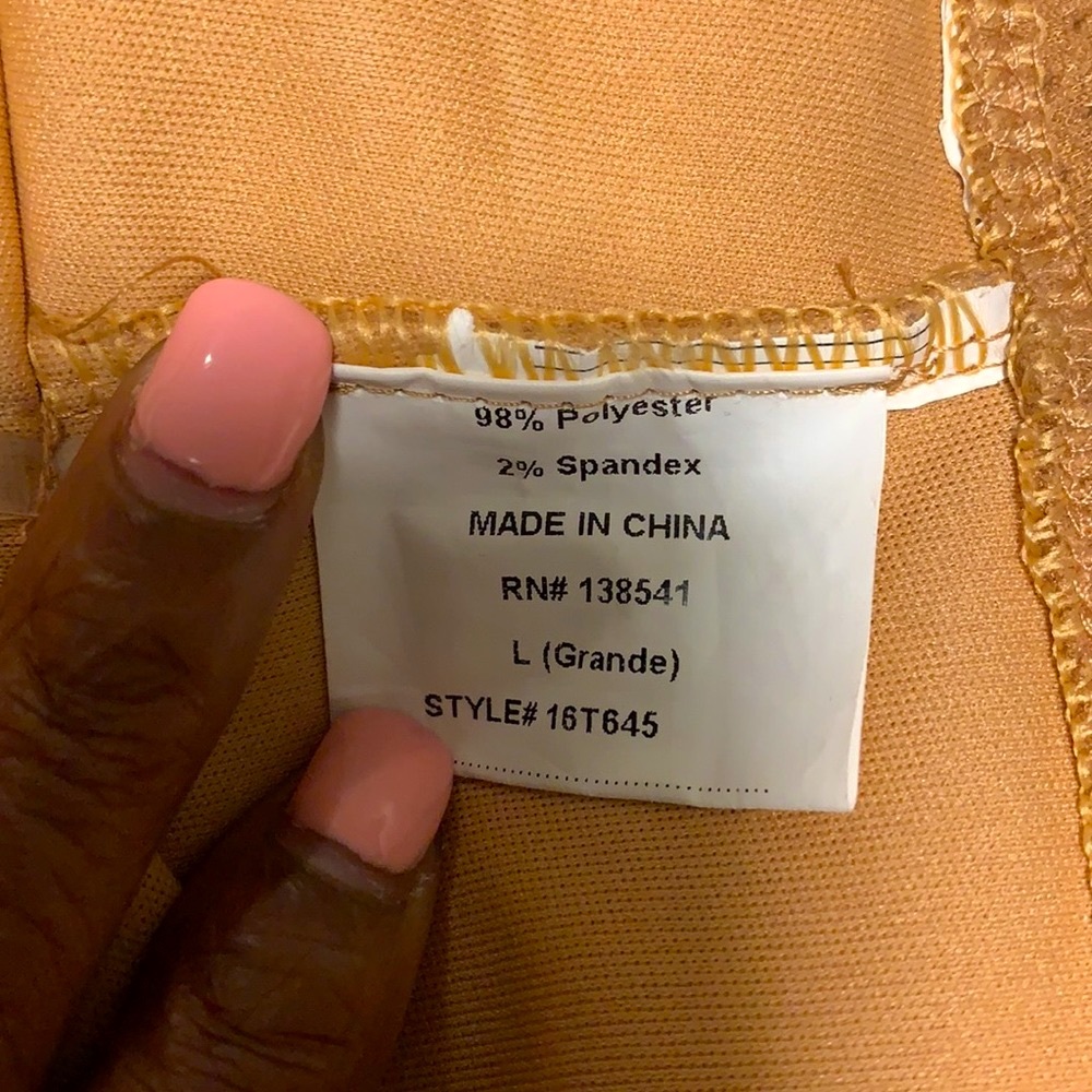 NWOT Faux Suede Fashion Top🤎 - Picture 9 of 9